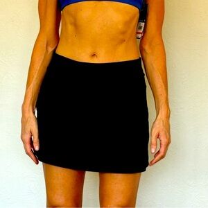 PGA Tour Black Golf Skirt with pockets and attached shorts #golf #tennis